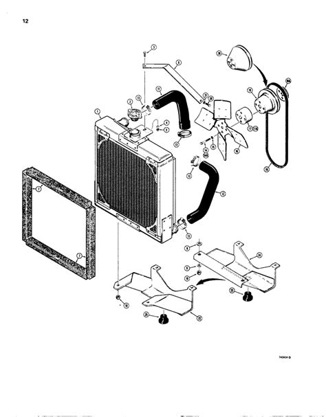 skid steer radiator tractor|case 1830 skid steer radiator.